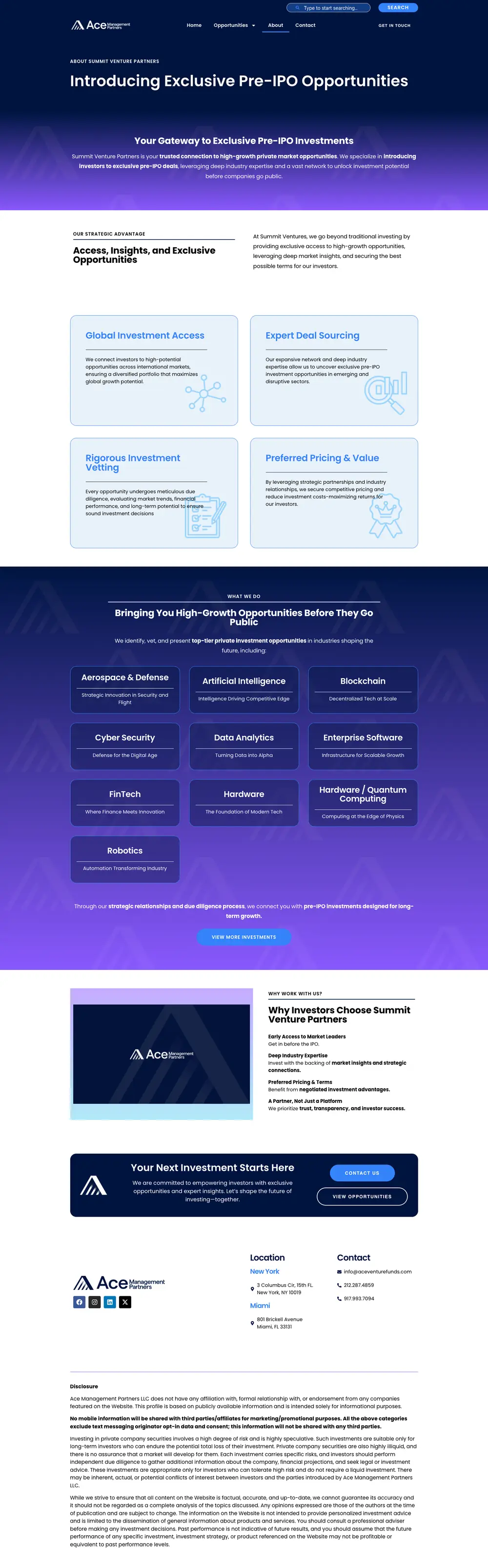 Two brands, one investment business, aligned by strategy. page
