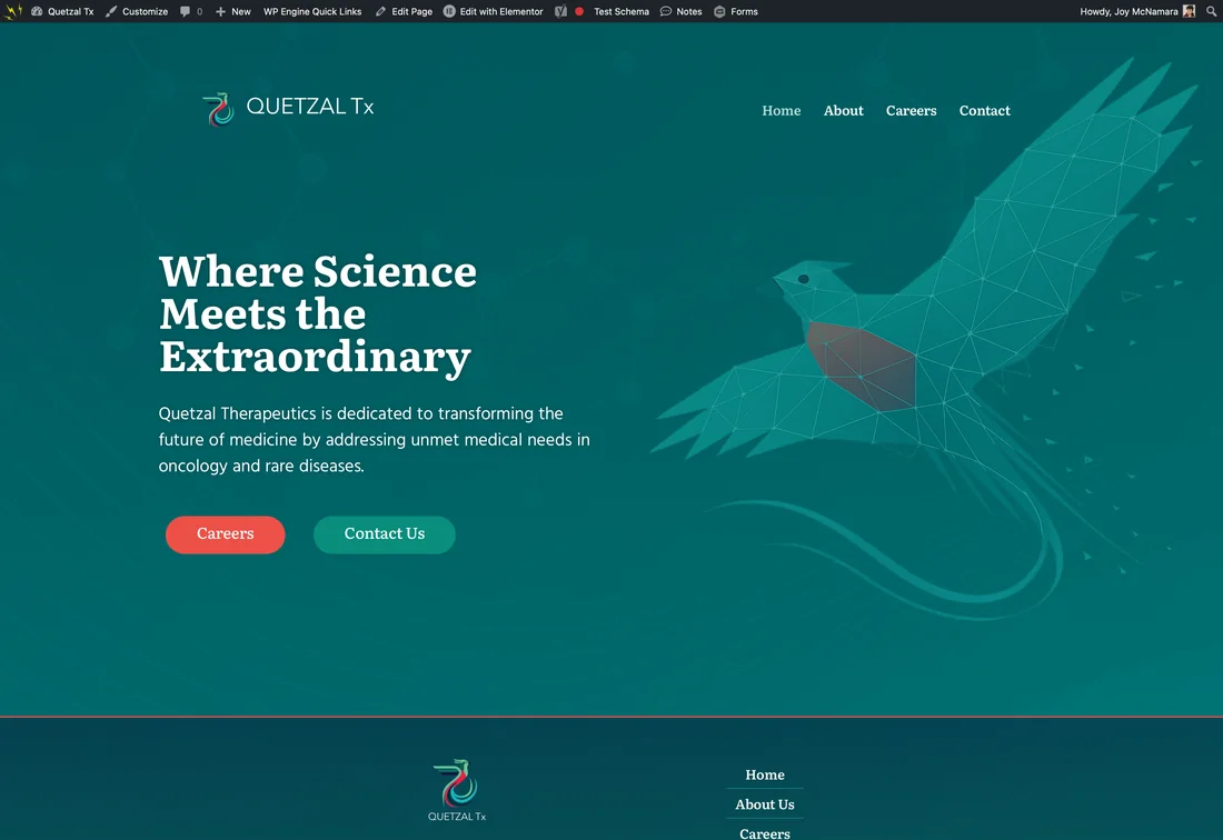 Quetzal biopharma website