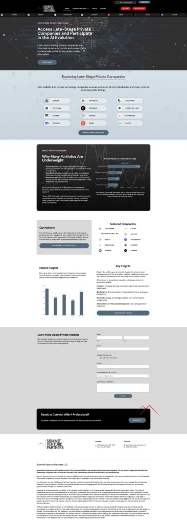 Two brands, one investment business, aligned by strategy. website